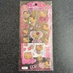 日焼けキティ　ドロップジュエリーシール　サンリオ