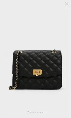 チャールズアンドキース Cressidaクレシダ キルトチェーンストラップバッグ