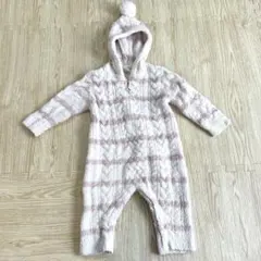 gelato pique フード付き　もこもこロンパース　80-90cm