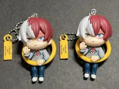 轟焦凍 こんにち輪！フィギュアマスコット 2点セット