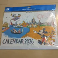 東京ディズニーリゾート 壁掛けカレンダー 2026