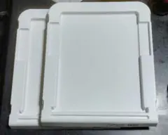 カバコ収納BOX スリムM 蓋のみ 2個セット ホワイトのサムネイル