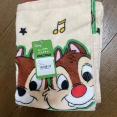 ディズニー チップとデール コンパクトバスタオル
