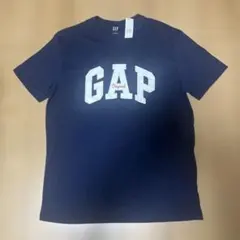 [新品未使用]GAPロゴTシャツ　ネイビーのサムネイル
