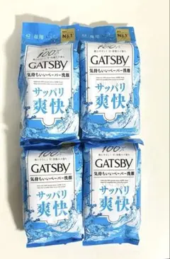 GATSBY ギャツビー フェイシャルペーパー 42枚入 4個セットのサムネイル