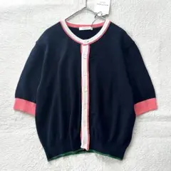 MACPHEE ドライコットン ハーフスリーブカーディガン - メルカリ