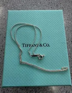 美品✨ ティファニー Tiffanyネックレス あずきチェーン 41cm Ag