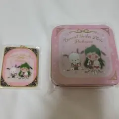 セーラームーン　サンリオ　チャーム&缶入りメモ　プルート