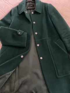 トゥモローランド マカフィー　コート　グリーン　深緑　36