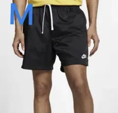 NIKE ブラック ウーブンショートパンツ