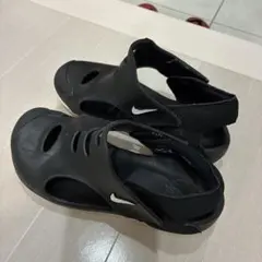 限定セール！Nike ブラック サンダル 19センチ