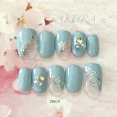 ネイルチップ a-7-2 オーダー時 作成料+100円