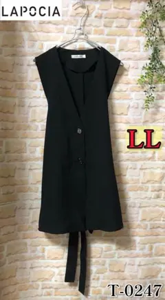 LAPOCIA らむちゃん コラボ ウエストベルト ノースリーブ トップス LLのサムネイル