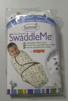 【2〜3回使用】スワドルミー SwaddleMe おくるみ ドット柄