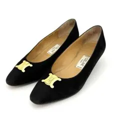 CELINEスエード パンプス 36 1/2 CELINEスエード パンプス 36 1/2 CELINE - セリーヌ パンプス 36