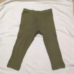 【BREEZE】DAISUKIリブパンツ カーキ90サイズ