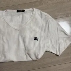 BLACK LABEL BURBERRY VネックTシャツ