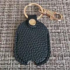 キーカバー レザー調 ブラック おしゃれ かわいい