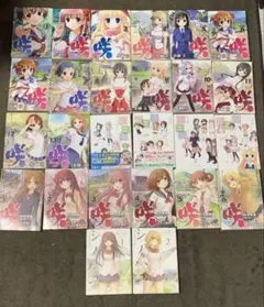 全26巻　咲 Saki 13巻& 阿知賀編　& 咲日和　全巻セット　&シノハユ
