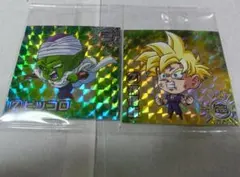 ドラゴンボール シール ウエハース 10周年 悟飯 ピッコロ GR レア 鳥山明