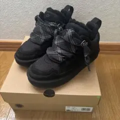 UGG ブラック スニーカー 厚底24cm