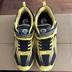 MOONSTAR SUPERSTAR スニーカー 黒/黄23.5cm