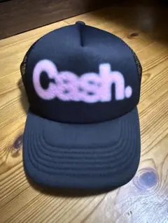KEIJU Cash.ロゴ トラッカーキャップ ブラック KEIJU キャップ Cash.ロゴ入り - メルカリ