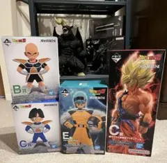一番くじ　ドラゴンボール　フィギュア　孫悟空　ブルマ　クリリン　孫悟飯