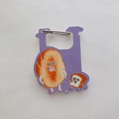 パンどろぼう ガチャガチャ にせパンどろぼう カラビナ