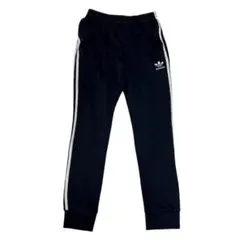 刺繍ロゴ アディダス ジャージ トラックパンツ トレフォイル サイドライン