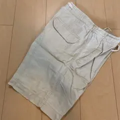ベネトン ウォッシュド リネン ショートパンツ S ベージュのサムネイル
