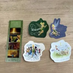 ディズニー 一番くじ ステッカーセット ティンカーベル