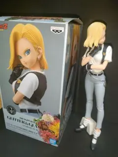 ドラゴンボール Z 18号 フィギュア グリッターグラマラス 開封品のサムネイル