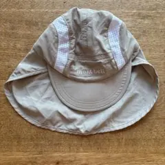 モンベル mont-bell 日よけハット 帽子 FREE ベビー　美品