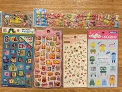 シール　ステッカー　まとめ売り　ぷっくりシール　きらきら　ホログラム　その他