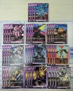 ガンダムカードゲーム GD03 Steel Requiem 赤デッキパーツ - メルカリ