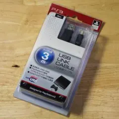 ♦︎未開封♦︎PlayStation3 USB接続ケーブル 3m 黒