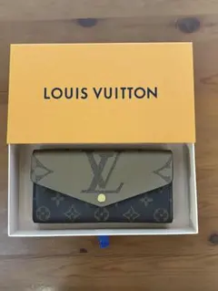 路易威登 Monogram Giant Sarah 長夾