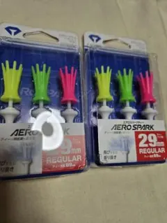 カラー　エアロスパークティー 29mm TE-407 ダイヤゴルフ　レギュラー