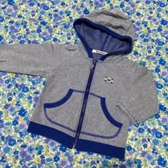 ファミリア　薄手　メッシュパーカー