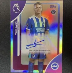 直筆サイン！ヤシン・アヤリ ルーキー rc ブライトン