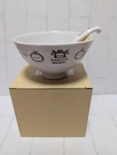 ちいかわ カブトムシのお茶碗とレンゲセットのサムネイル