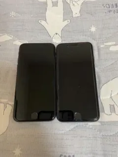 iPhone 7 128GB ブラック SIMフリー　２台