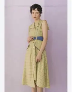 REDYAZEL チェック柄シャツワンピース