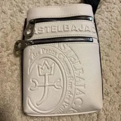 CASTELBAJAC ホワイトショルダーバッグ