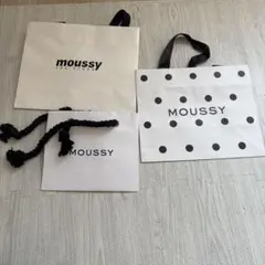 moussy ショップ袋 3点セット