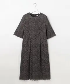 極美品】 自由区 フルールコードレース ワンピース 46 定価4万 - メルカリ