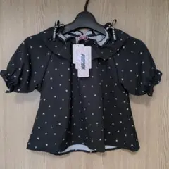 新品☆フリルリボン付きTシャツ 110cm