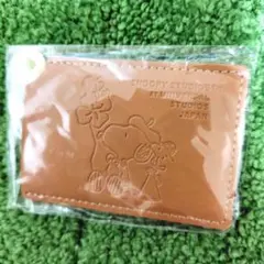 スヌーピー　ミラー　カードケース　カードミラー　ケース　グッズ　犬　キャラクター