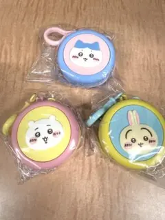 ちいかわ まんまるミニシリコンポーチ　3種セット
